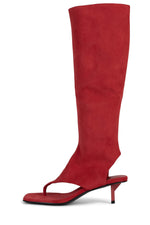 CONFIDENCE DV Red Suede 6 