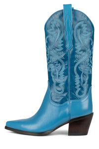 DAGGET-CB Mid-Calf Boot ST Blue Multi 5 