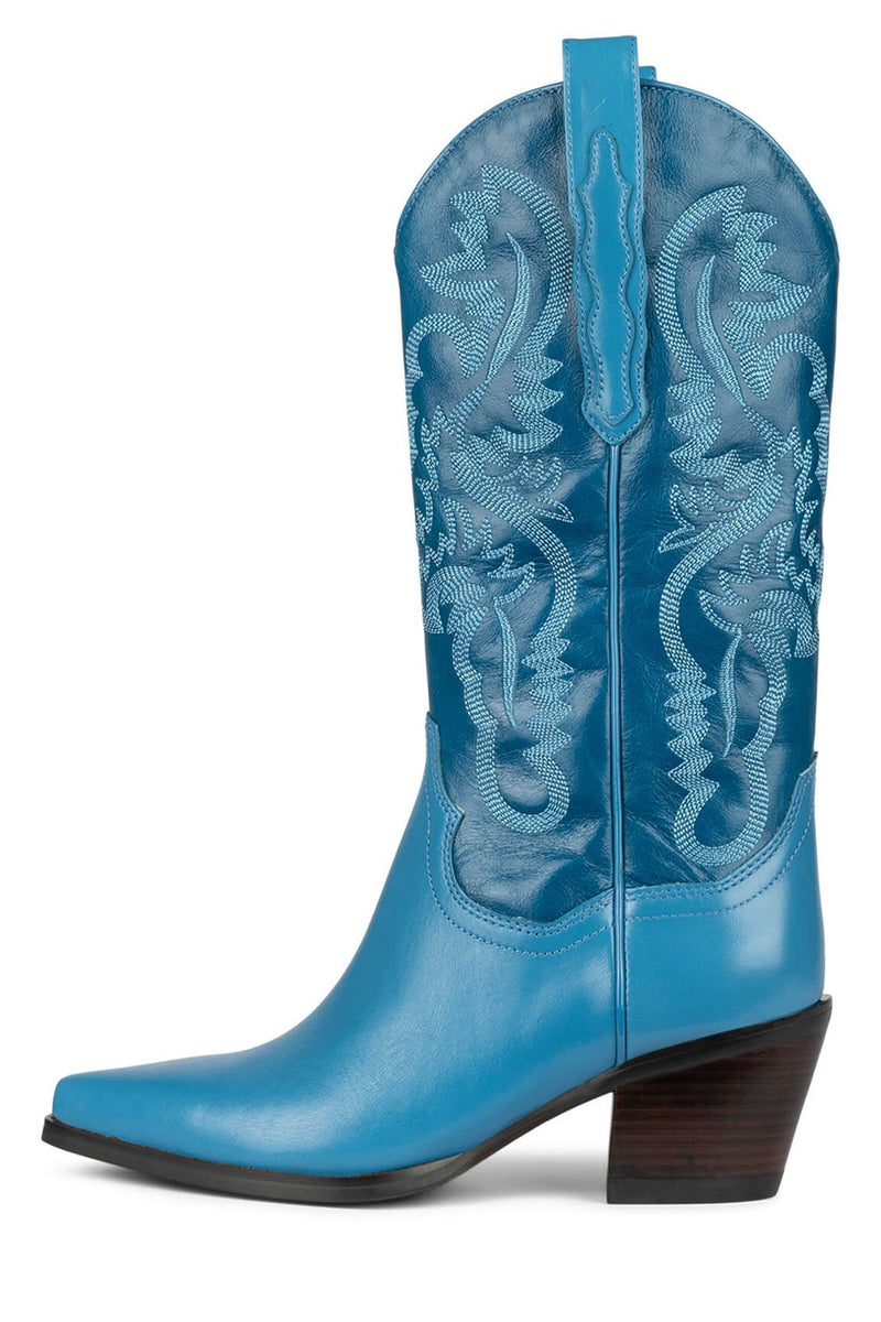 DAGGET-CB Mid-Calf Boot ST Blue Multi 5 