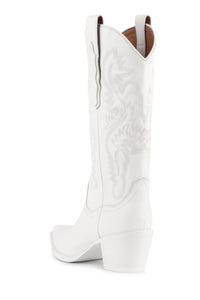 DAGGET Jeffrey Campbell Heeled Boot White