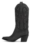 DAGGET Mid-Calf Boot ST Black Washed 6 