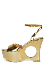 DREAM-ON Jeffrey Campbell Gold Patent 6 