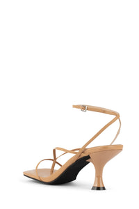 FLUXX Jeffrey Campbell Strappy Sandals Nude