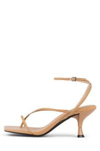 FLUXX Jeffrey Campbell Strappy Sandals Nude