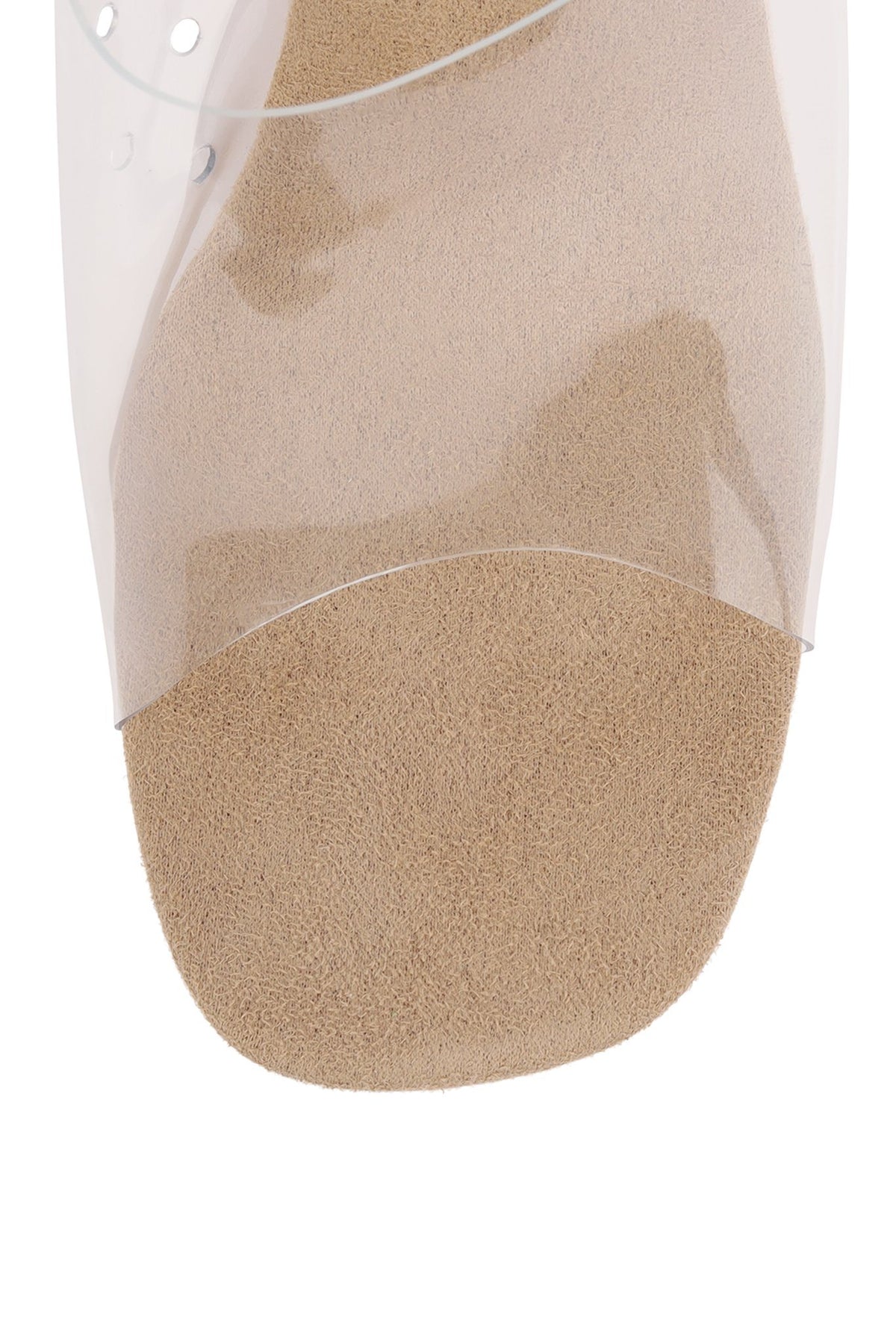 GIAH Jeffrey Campbell Platform Sandal Clear