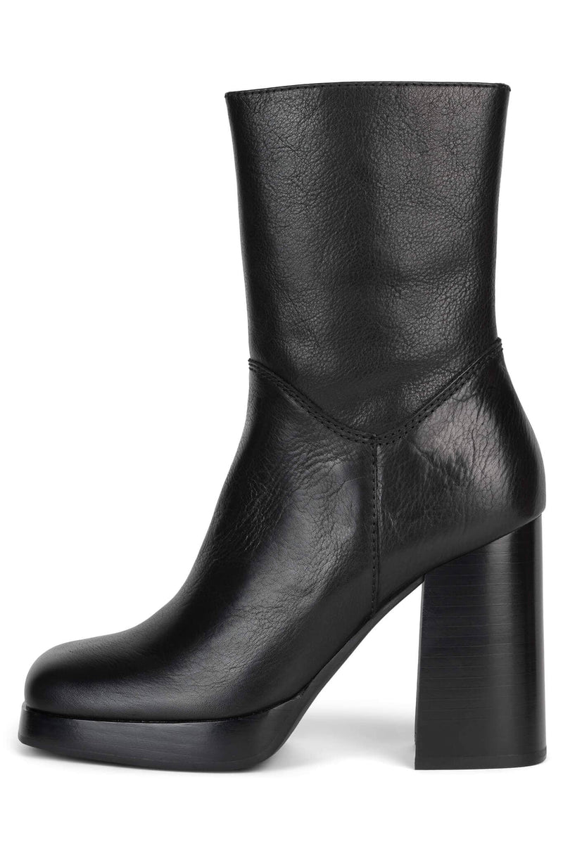 HABITS Heeled Boot DV Black 6 