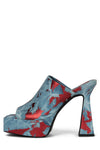 HYPED-UP Jeffrey Campbell Blue Red 6 