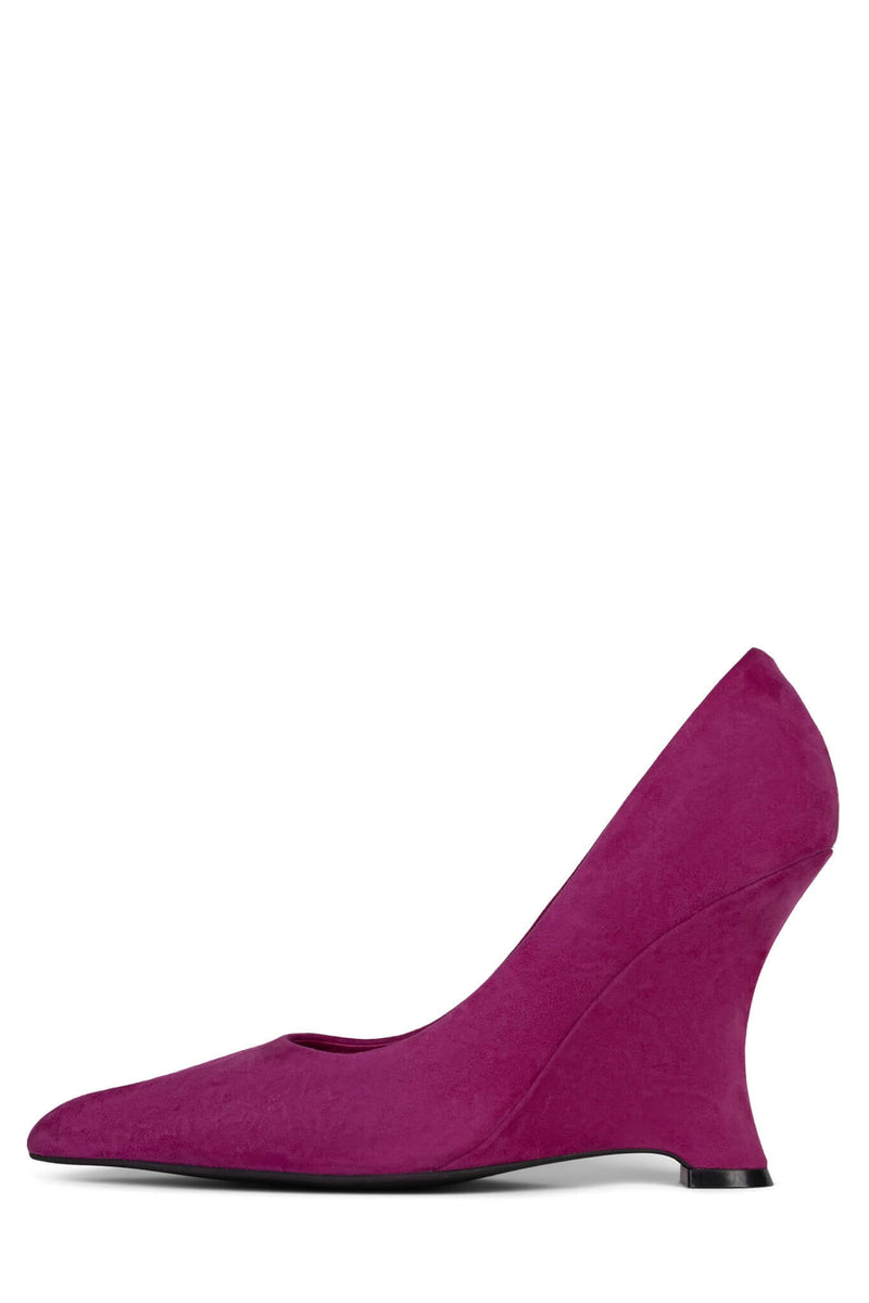 INTRIGUED ST Fuchsia Suede 6 
