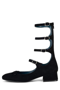 LAMINA DV Black Suede 6 