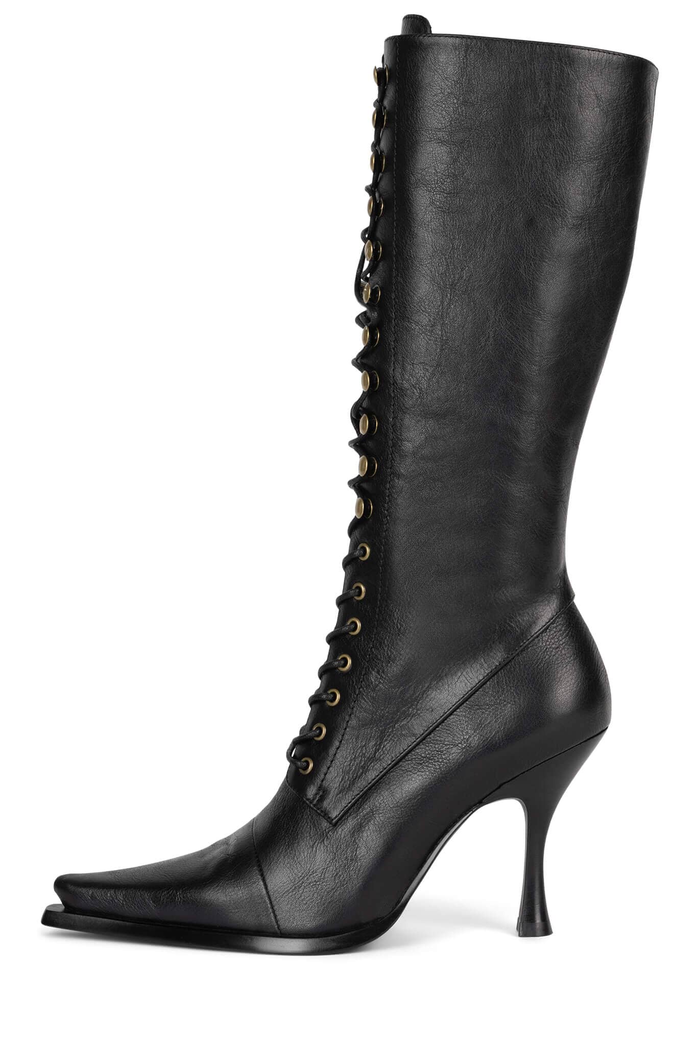 Check lace up outlet boot jeffrey campbell