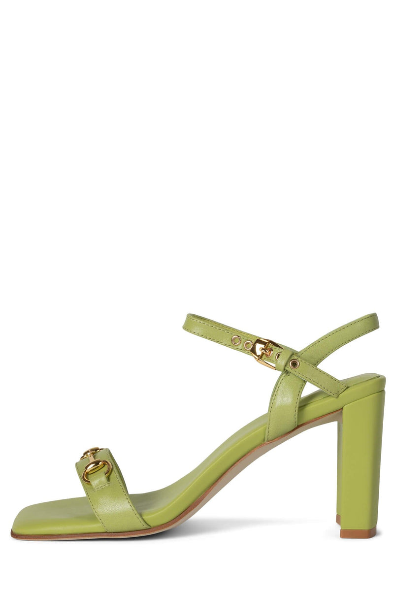 LIVELY Jeffrey Campbell Green Gold 6 