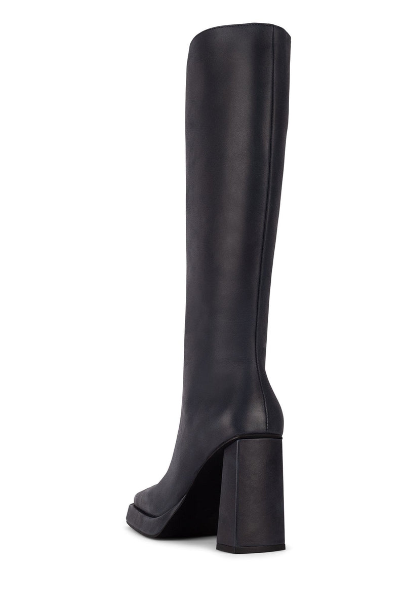 MAXIMAL Jeffrey Campbell Knee-High Boot Dusty Blue