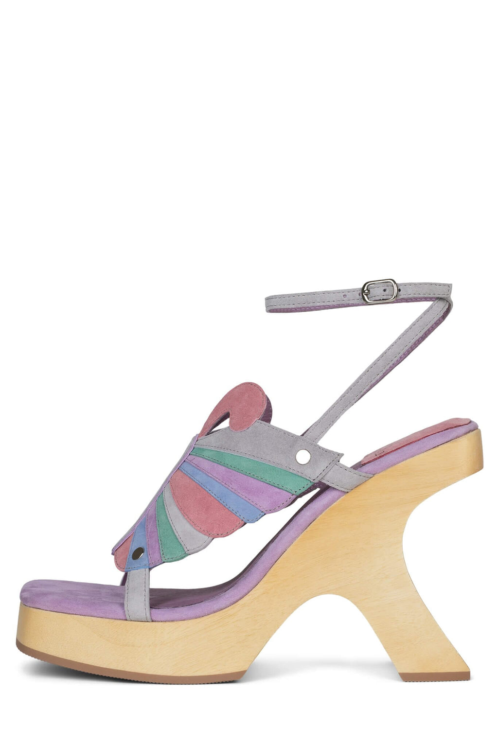 MORPHO Jeffrey Campbell Pink Lilac Suede Multi 6 