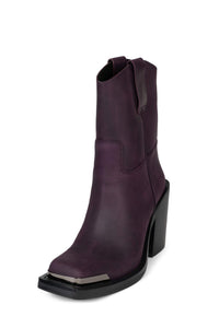 MYSTERIA Jeffrey Campbell Western Inspired Boots Purple