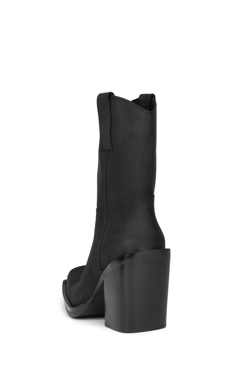 MYSTERIA Jeffrey Campbell Western Inspired Boots Black