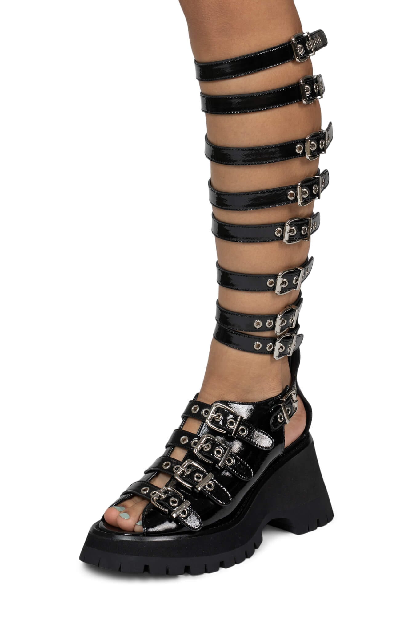 Punk platform sandals hot sale