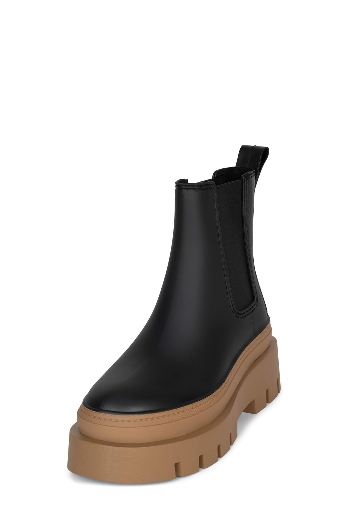 Jeffrey Campbell Monsoon Black OTK Over store the Knee Rain Boots Shoes