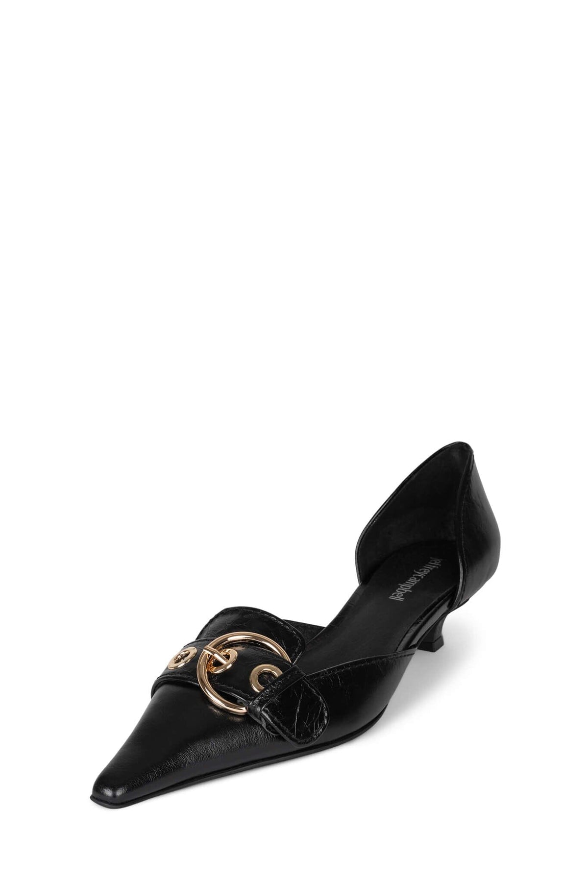 SMOOTH Jeffrey Campbell Loafers Black Gold
