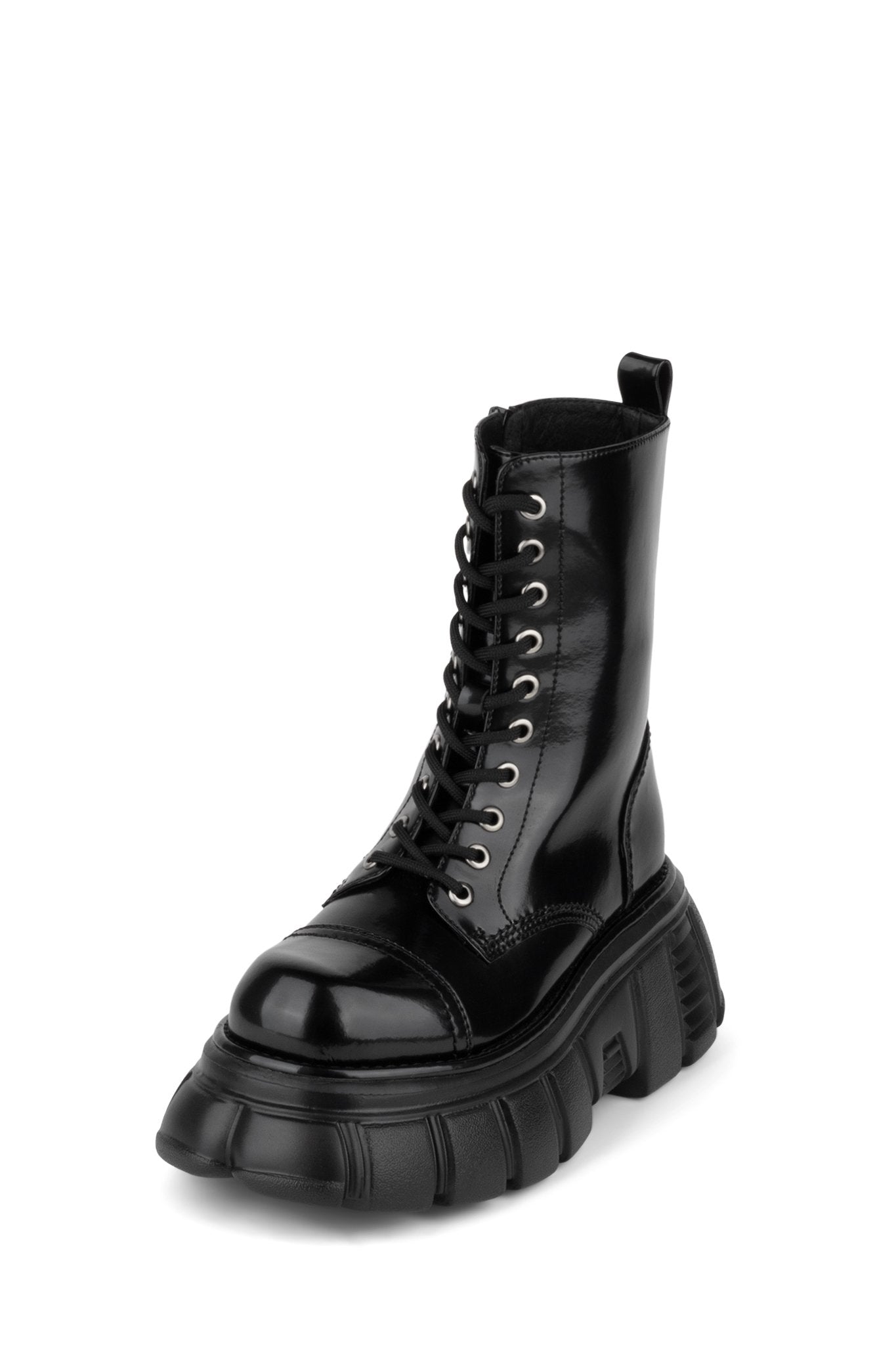 Jeffrey campbell black combat boots on sale