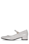 TOP-TIER Jeffrey Campbell White Crinkle Patent 6 