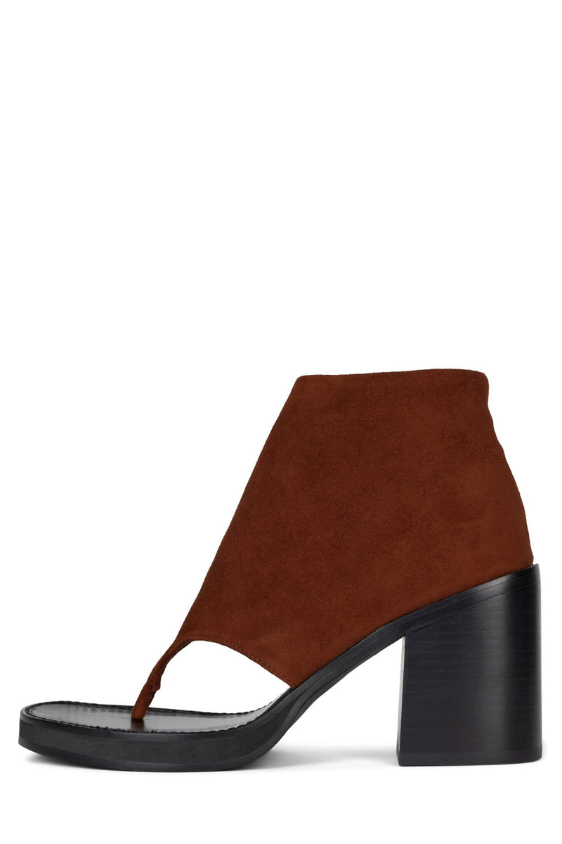 TRUST Jeffrey Campbell Rust Suede 6 