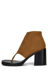 TRUST Jeffrey Campbell Tan Suede 6 